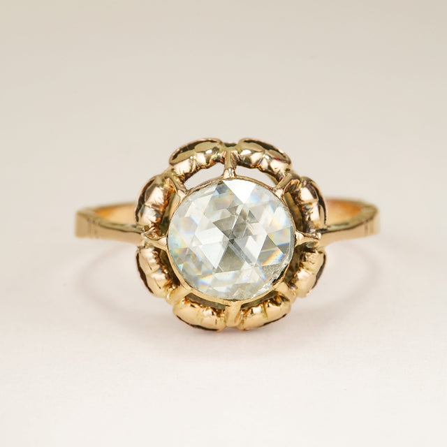 Antique, Ottoman Empire diamond solitaire ring