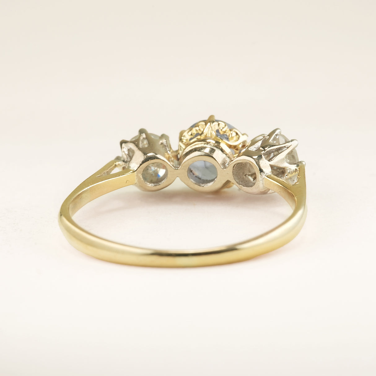 Antique, Edwardian double row diamond band