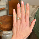 Antique, Victorian & 18th century rose-cut diamond solitaire ring