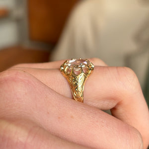 Antique, Victorian & 18th century rose-cut diamond solitaire ring