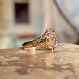 Antique, Victorian & 18th century rose-cut diamond solitaire ring