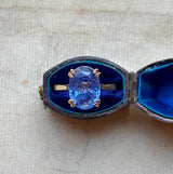 Blue sapphire cocktail ring