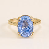 Blue sapphire cocktail ring