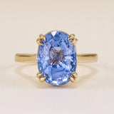 Blue sapphire cocktail ring