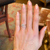 Diamond cluster ring