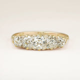 Antique, Victorian diamond five-stone ring