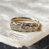 Antique, Victorian diamond five-stone ring