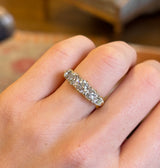 Antique, Victorian diamond five-stone ring