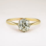 Antique, Edwardian diamond solitaire engagement ring