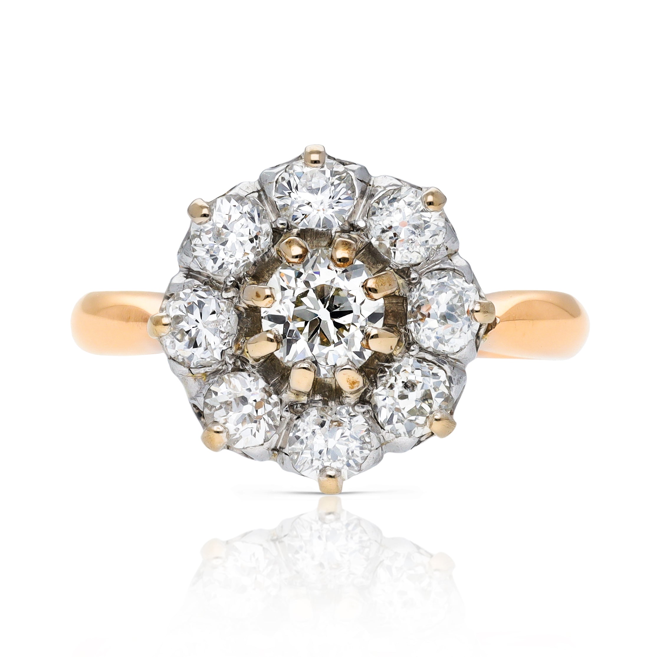 Cluster discount of diamonds