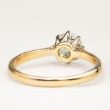 Antique, Edwardian 1ct old European-cut diamond solitaire engagement ring