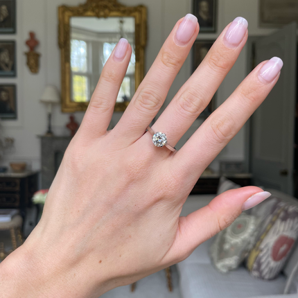 Art Deco | 1920s, Platinum, Diamond Engagement Ring