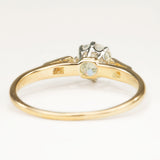 Antique, Edwardian 0.91ct old-cut diamond engagement ring