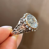 Antique Ottoman Empire 4ct Rose-cut Diamond Ring – Circa 1890