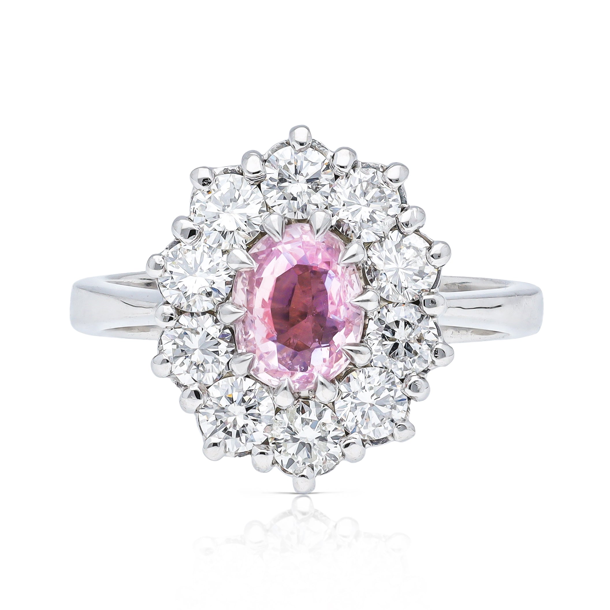 Peach pink sapphire deals