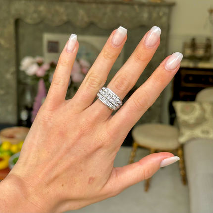 Stunning | Vintage Diamond Ring, 18ct White Gold
