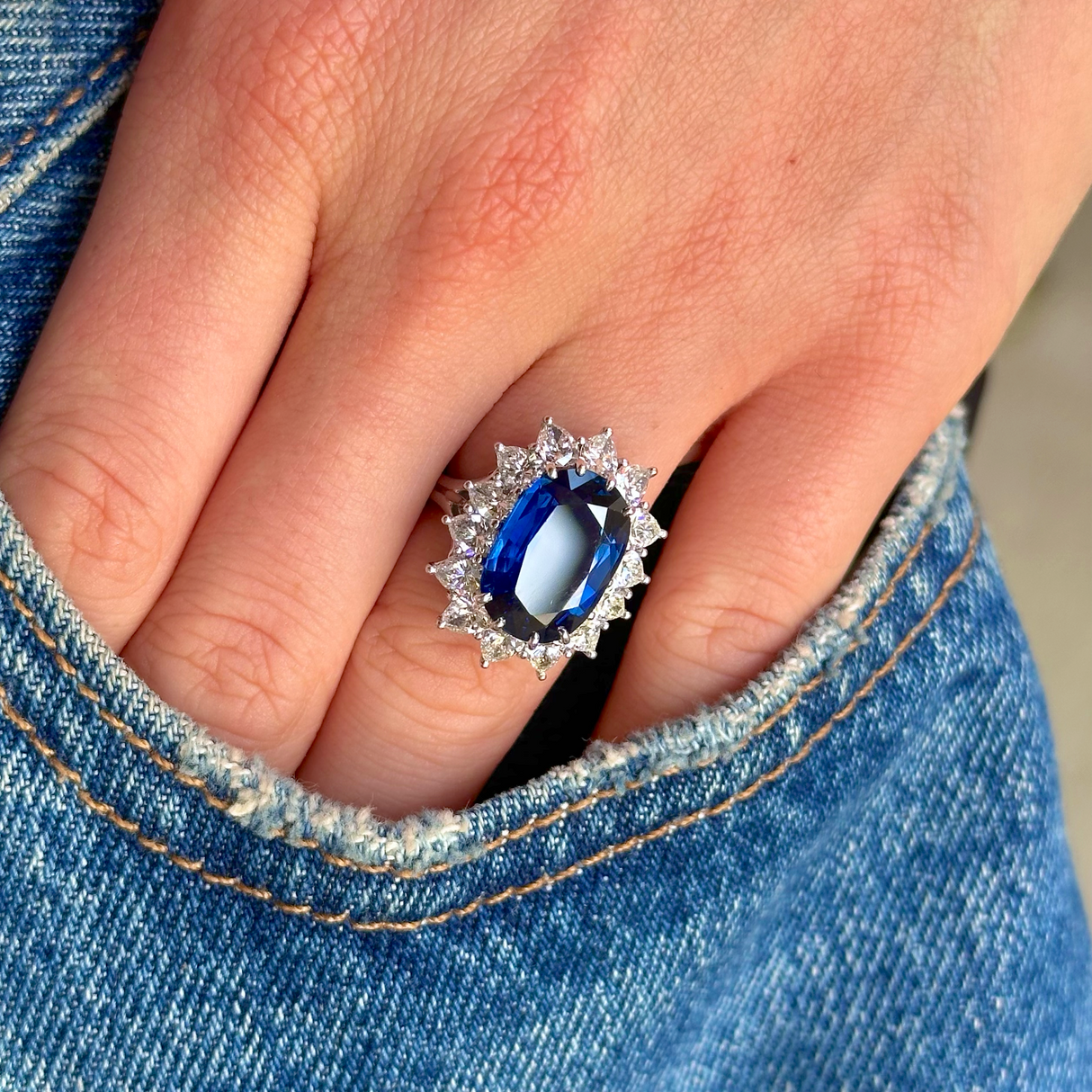 Diamonds direct sapphire rings deals