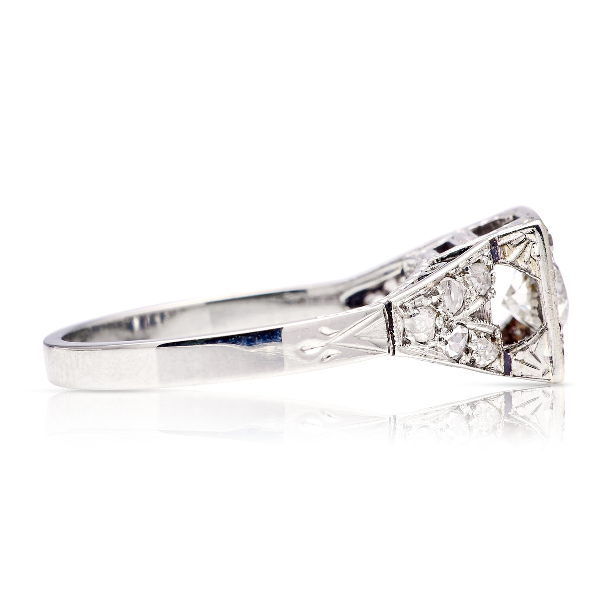 Payment 3. | Vintage, 1940s diamond engagement ring