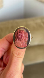 Antique, Victorian Jupiter & Juno agate cameo ring