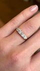 Antique, Victorian diamond five-stone ring