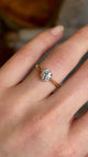 Antique, Edwardian 1ct old European-cut diamond solitaire engagement ring