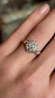Antique, Edwardian diamond cluster ring