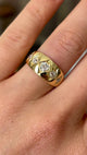 Antique, Victorian five-stone diamond ring