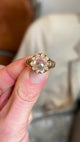 Antique, Victorian & 18th century rose-cut diamond solitaire ring