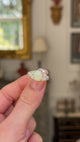 Antique, Victorian, Australian opal & diamond ring, 18ct yellow gold