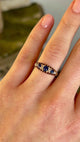 Antique, Edwardian sapphire & diamond ring