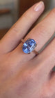 Blue sapphire cocktail ring