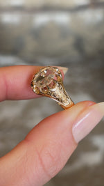 Antique, Victorian & 18th century rose-cut diamond solitaire ring