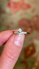 Antique, Edwardian diamond toi et moi ring