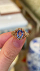 Antique, Victorian sapphire single-stone ring