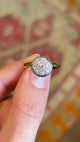 Vintage, 1930s diamond cluster ring