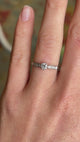 Vintage, Art Deco diamond solitaire engagement ring