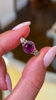 Antique, Georgian garnet & diamond ring