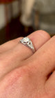Antique, 1930s diamond engagement ring