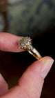 Antique, Edwardian diamond cluster ring