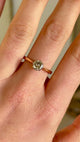 Antique, Edwardian diamond solitaire ring