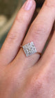 Vintage, Art Deco diamond cluster ring