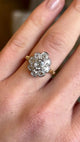 Vintage, 1950s diamond cluster ring