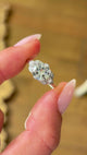 Vintage, Art Deco diamond engagement ring
