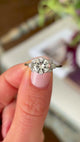 Vintage, Art Deco diamond engagement ring