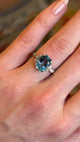 Vintage, Art Deco, 1920s, aquamarine & diamond ring by Garrard