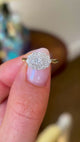 Vintage, 1930s diamond cluster ring