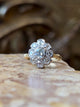Vintage, 1950s diamond cluster ring