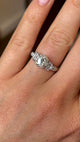 Vintage, 1930s diamond engagement ring