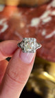 Vintage, 1920s diamond engagement ring