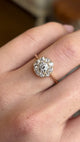 Antique, Edwardian diamond cluster ring